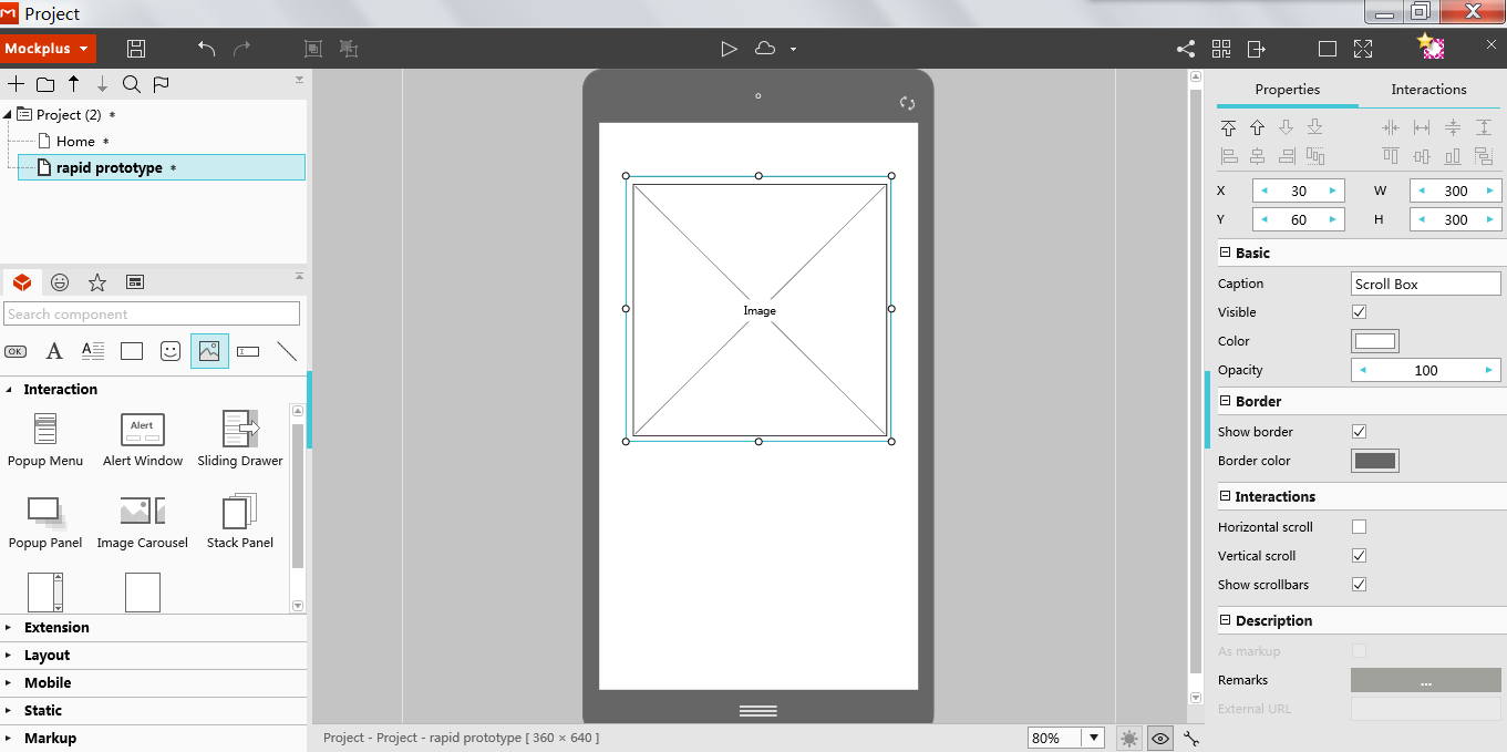 web based wireframe tool