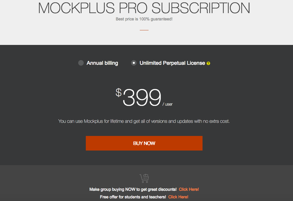 Mockplus Perpetual License