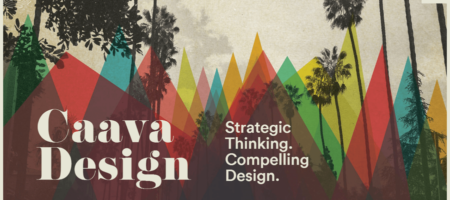 Caava Design homepage