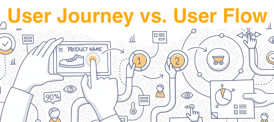 user journey vs user flow