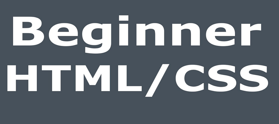 Beginner web design html and css