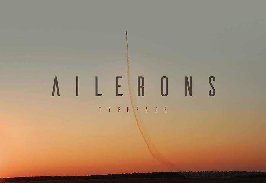 Ailerons font