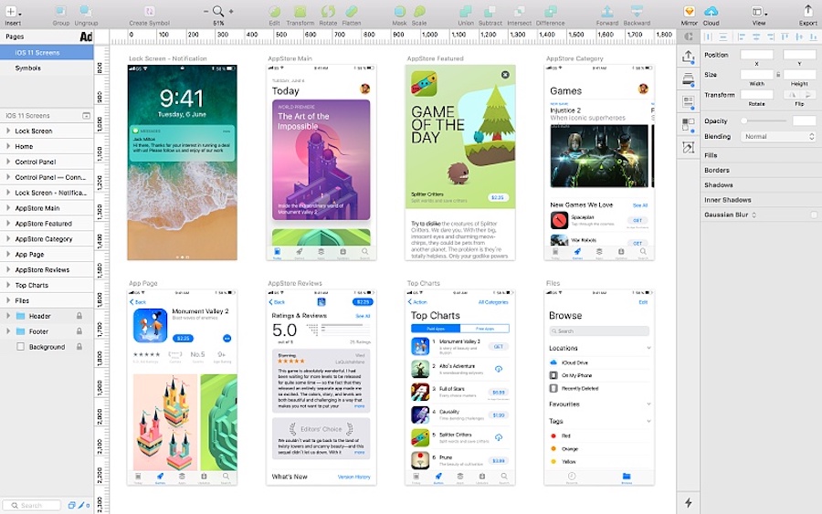 Ios 11 Ui Kits Freebie Whats New Ui Design Changes In It