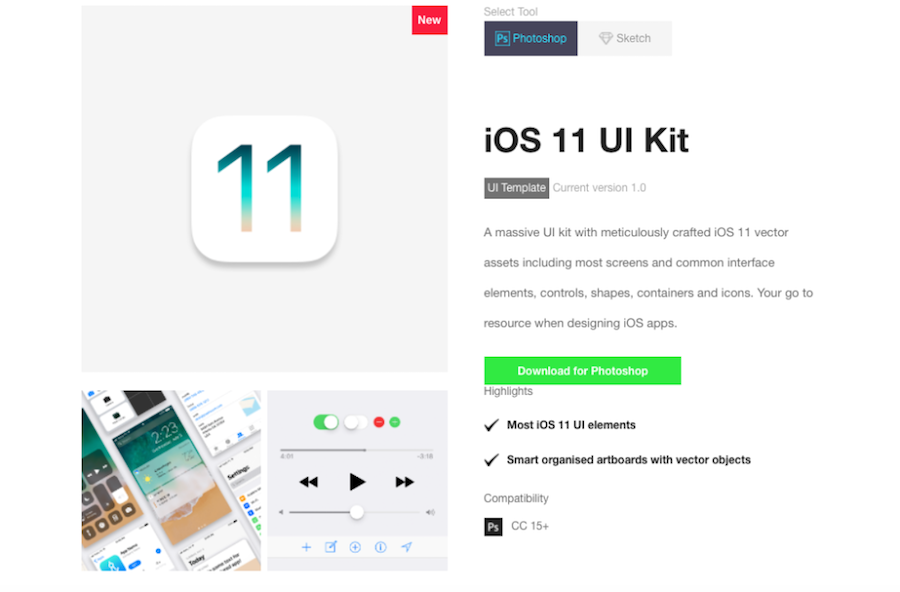 Ios 11 Ui Kits Freebie What S New Ui Design Changes In It