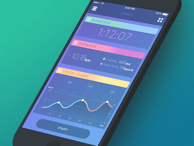 Sport App by Sergey Valiukh