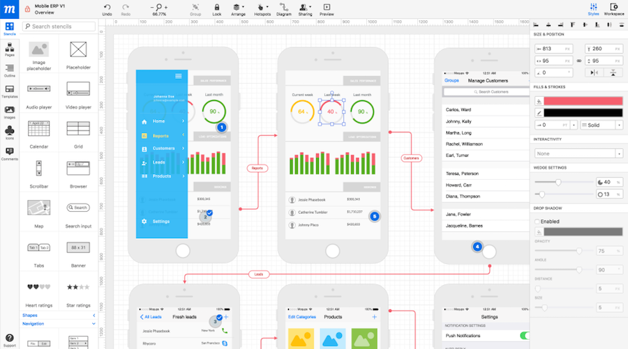 Free web app mockup tool information