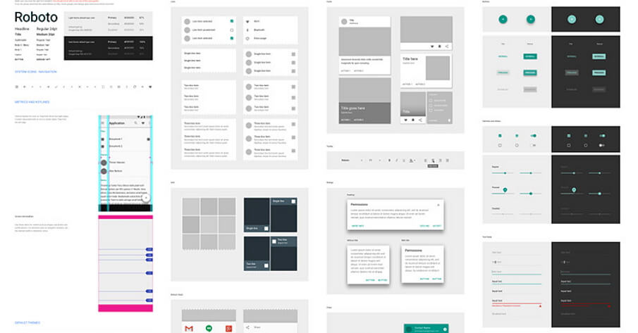 Download 12 Best Free Material Design Ui Kits For Sketch Psd In 2018