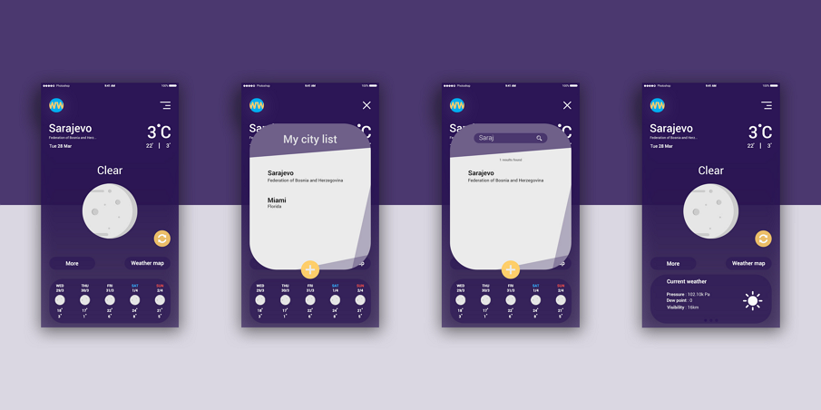 20 Best Flat UI Design For Mobile APP Inspirations