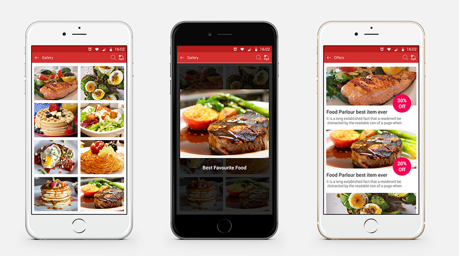 Latest Food Mobile App UI Design Food Parlour