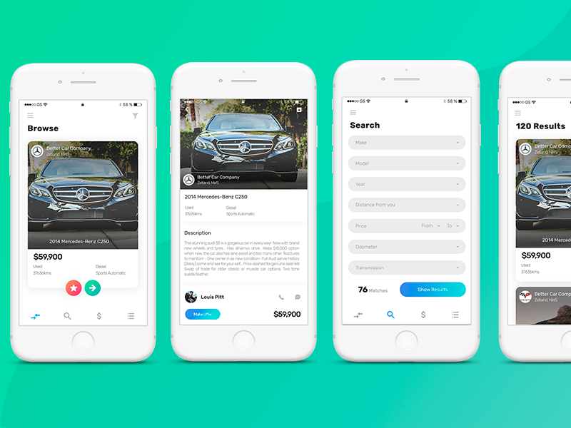 10 Latest Mobile App Interface Designs for Your Inspiration