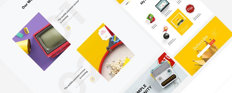 Landing page Free UI Kit