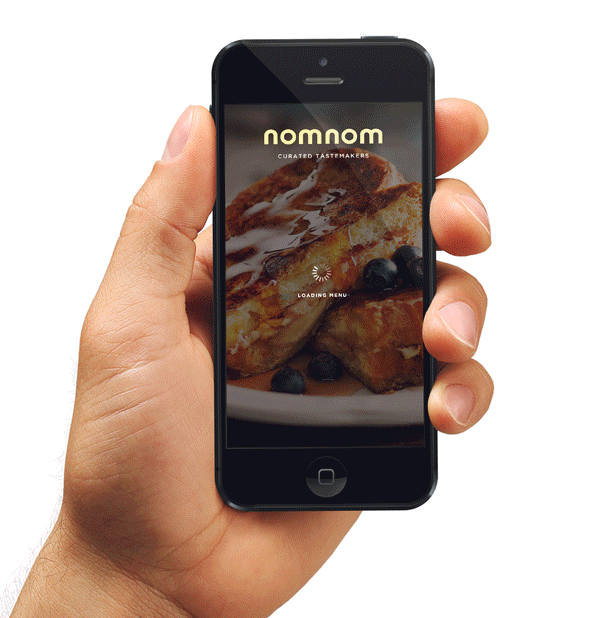 Latest Food Mobile App UI Design NomNom 