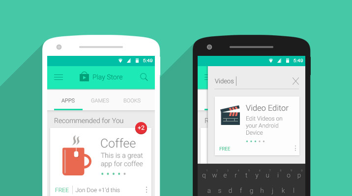 how to make a simple android program material design