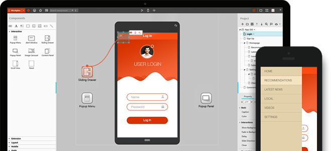 Prototyping in Mockplus