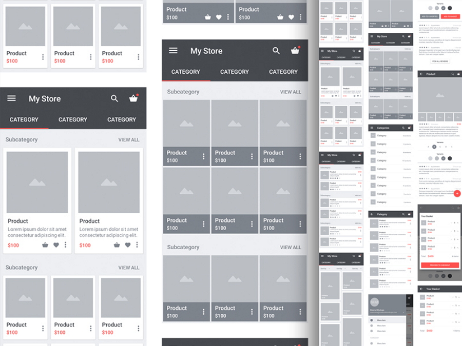 19 Best Free Sketch Wireframe Kit Resources In 2018