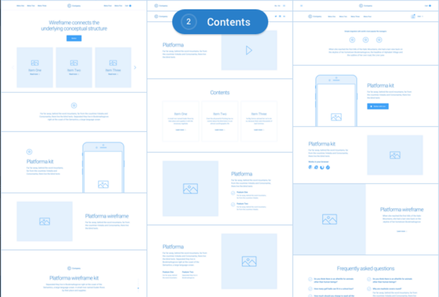 19 Best Free Sketch Wireframe Kit Resources In 2018