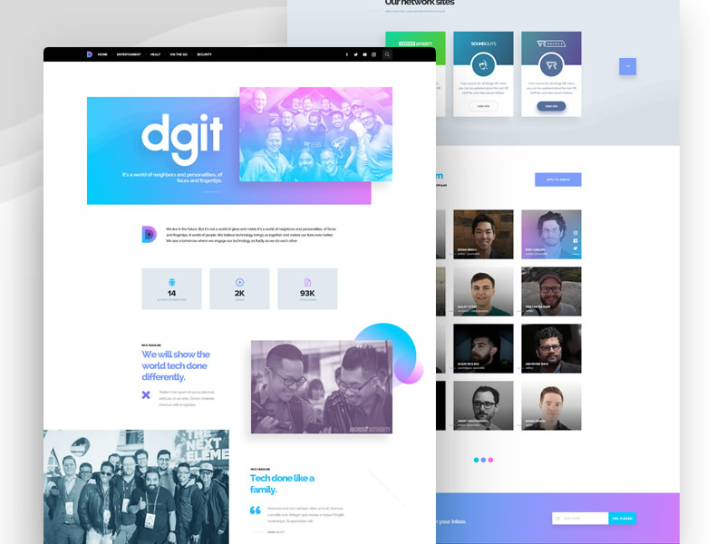 about us page design about us page design