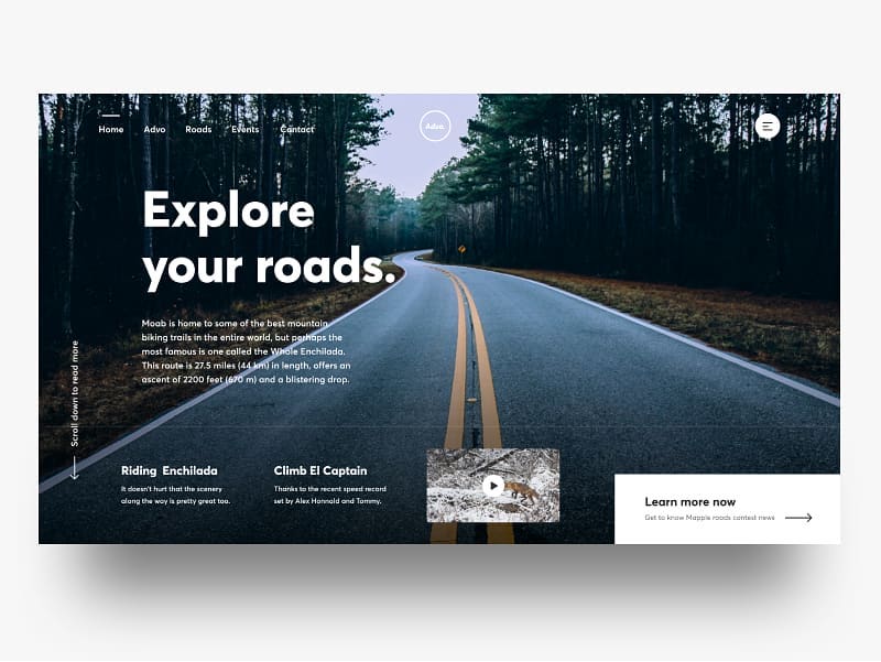 Free Design Materials  20 Awesome Website Layout Examples