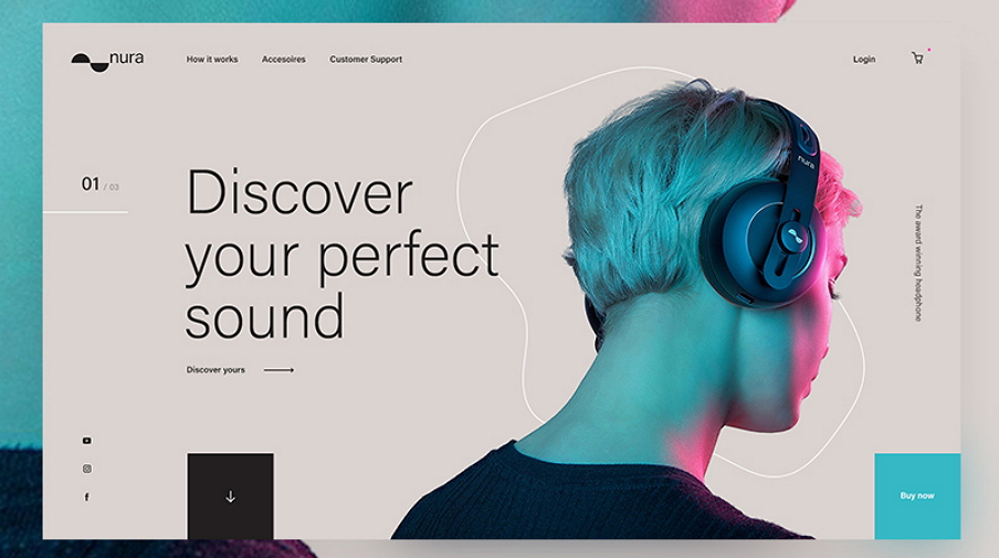 Free Design Materials – 20 Awesome Website Layout Examples