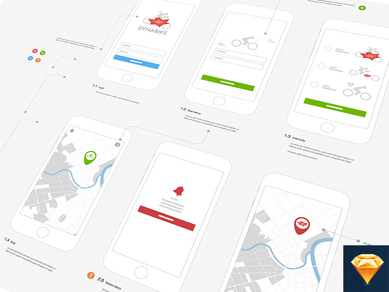 Download 16 Excellent Free-to-Use iPhone Wireframe Templates