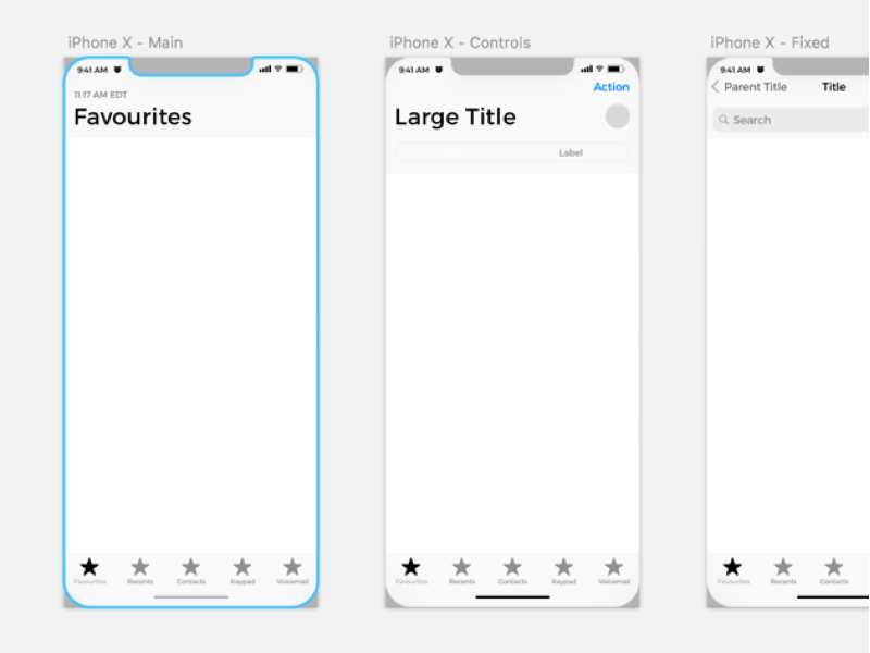 Download 16 Excellent Free-to-Use iPhone Wireframe Templates