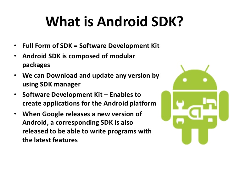 android studio sdk platform tools