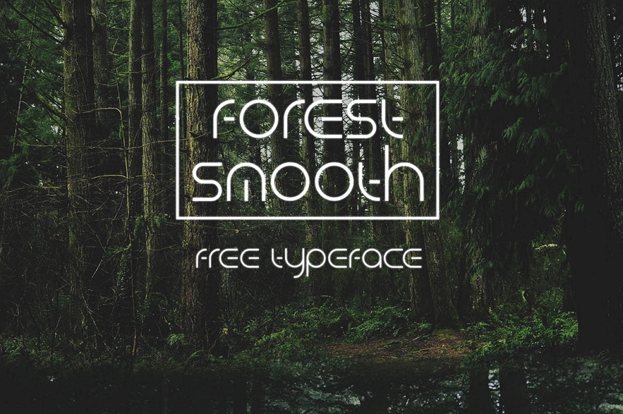 tipografía Forest Smooth para logos modernos