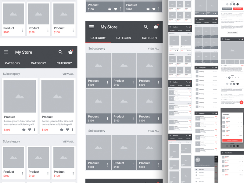 wireframe mockup tool that produces html