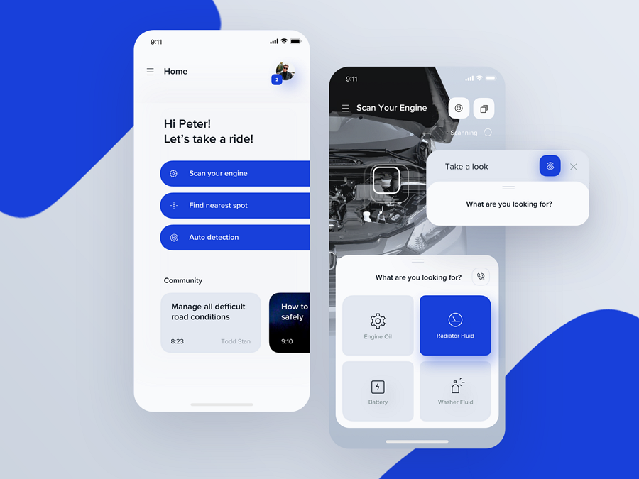 Best 15 Examples of Popular Card UI Design for Inspiration in 2018