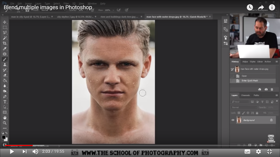 Blending Multiple Images in Photoshop