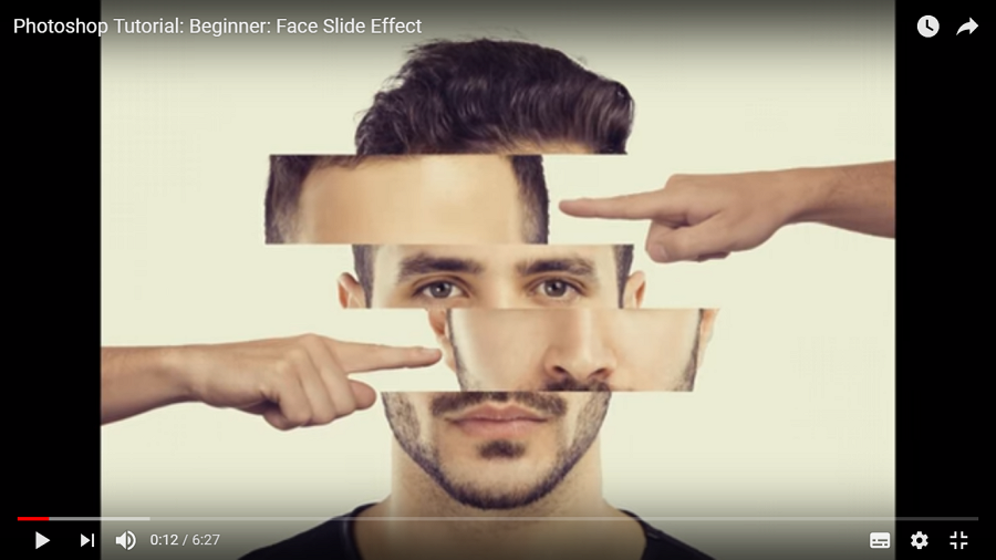 Face Slide Effect