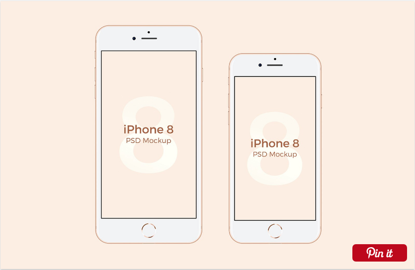 Download 25 Best iPhone 8 Mockups and Templates for Free Download PSD+Sketch
