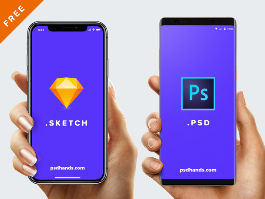 Download 25 Best iPhone 8 Mockups and Templates for Free Download PSD+Sketch