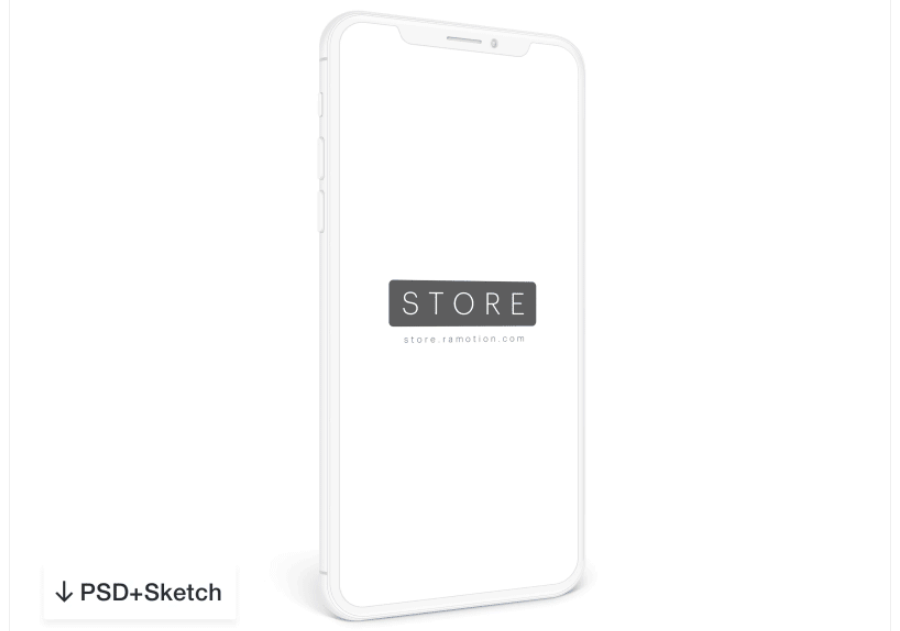 Iphone Vector Mockup Free