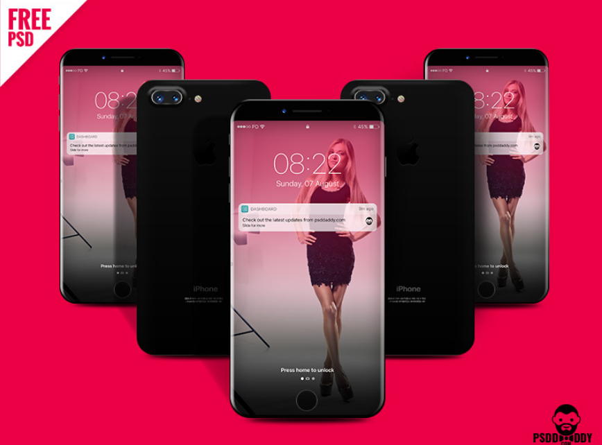 Download 25 Best iPhone 8 Mockups and Templates for Free Download ...