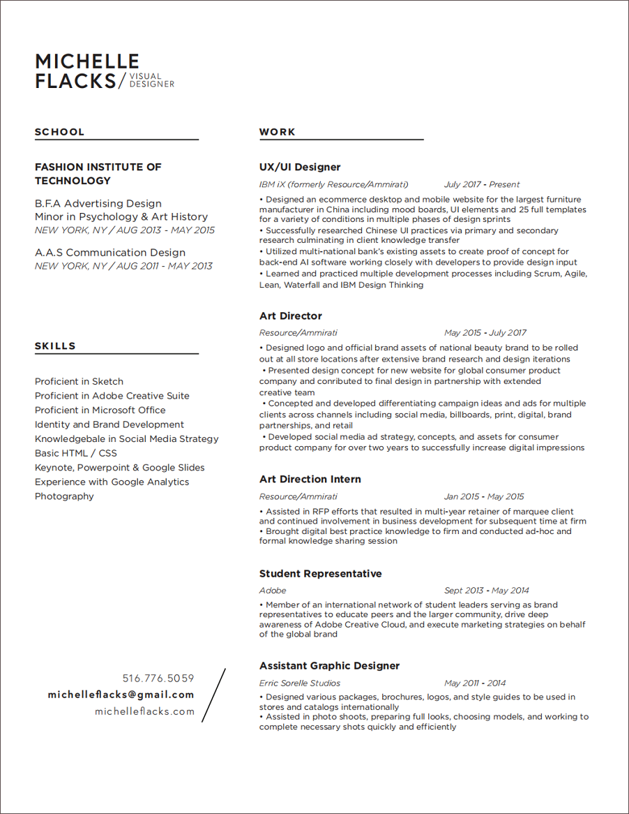 18 Best Free UI Designer Resume Samples and Templates