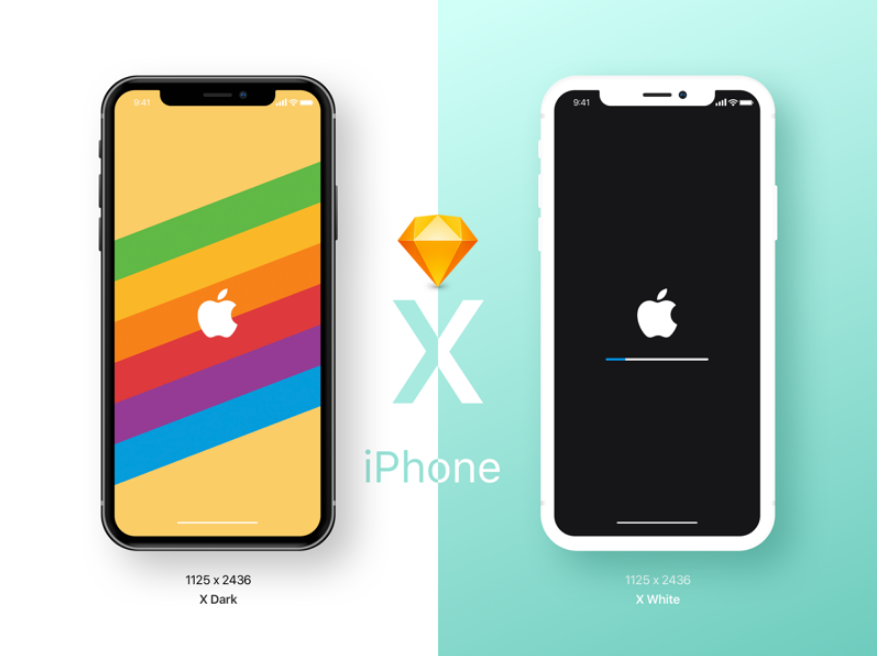 Download 42 Best iPhone X, iPhone XS(Max) Mockups for Free Download PSD+Sketch+PNG