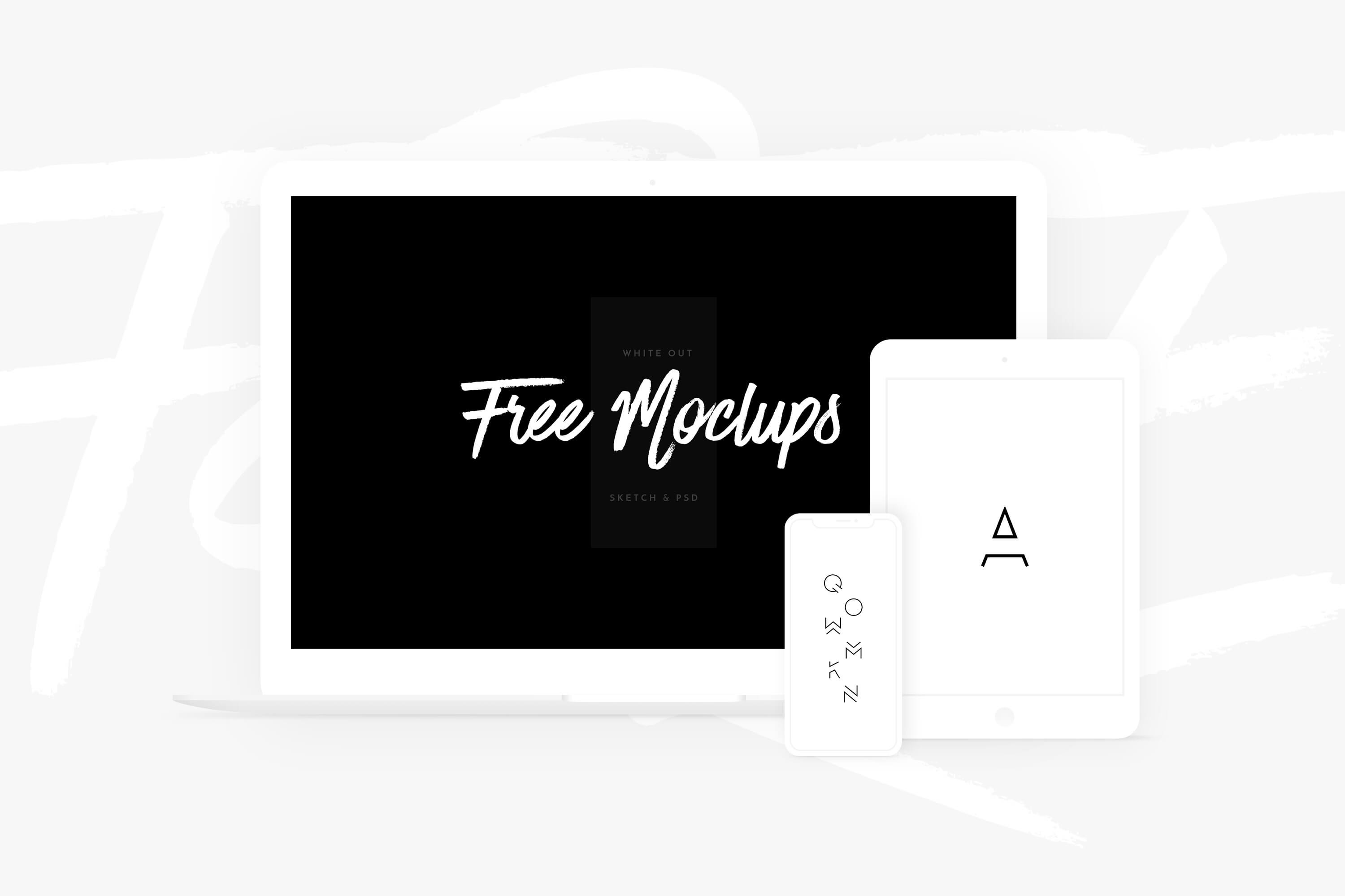 20 Best Free iPad Mockups and Templates PSD+Sketch in 2019