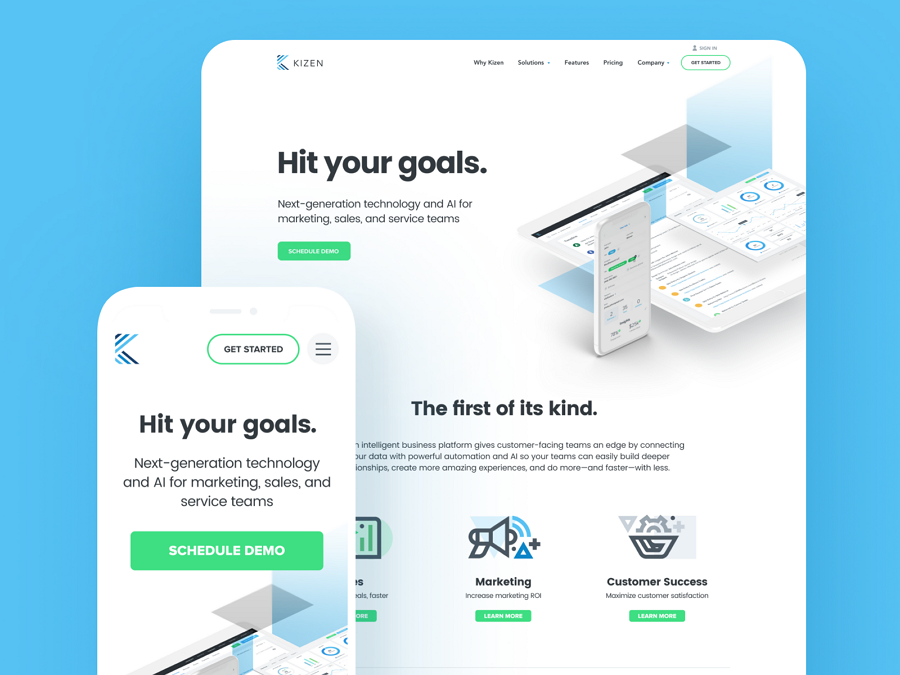 Web design trends 2019 - 1 mobile first