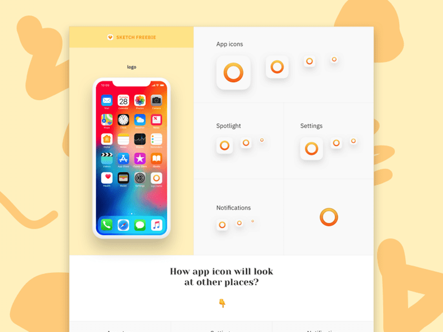 Download 20 Best Free iOS App Templates/Kits PSD & Sketch & XD in 2019