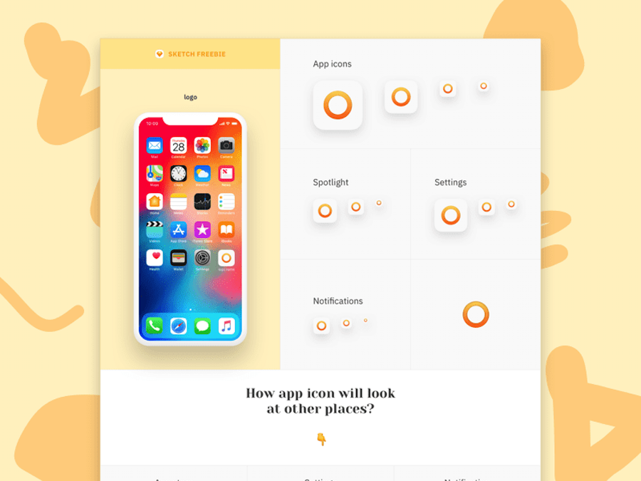 Download 20 Best Free iOS App Templates/Kits PSD & Sketch & XD in ...