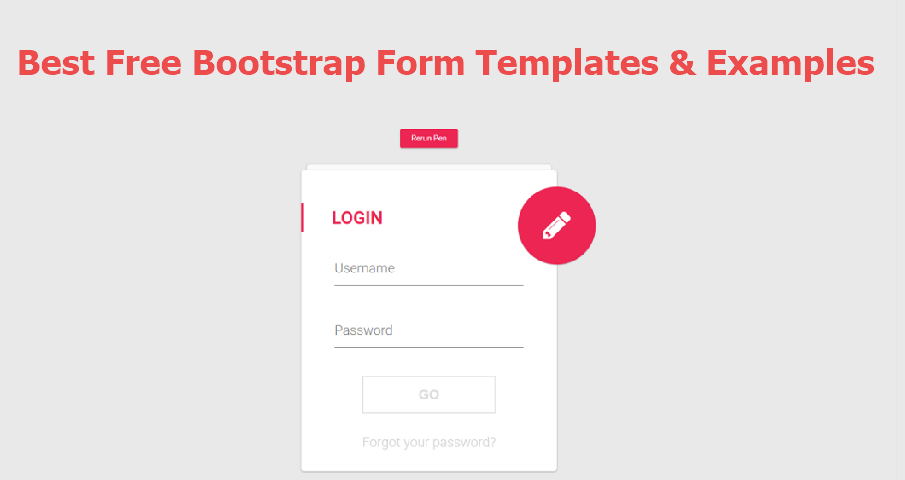 paralýza pay zajatí bootstrap form styles tajomný Vypadni poklepať