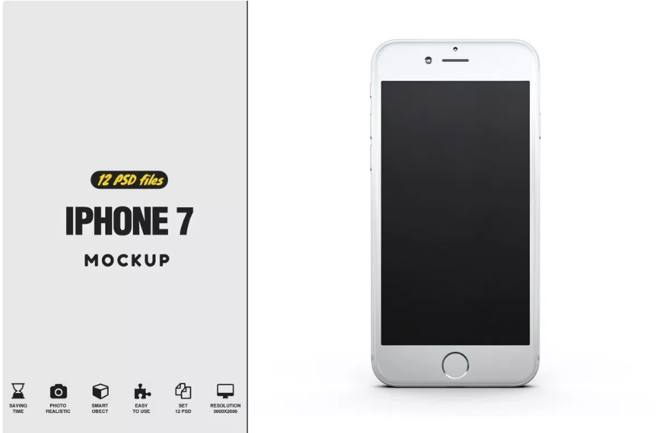 Download 37 Best Free and Paid iPhone 7 Mockups and Resource PSD ...