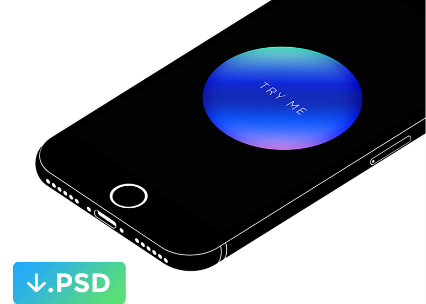 Download 37 Best Free and Paid iPhone 7 Mockups and Resource PSD ... PSD Mockup Templates