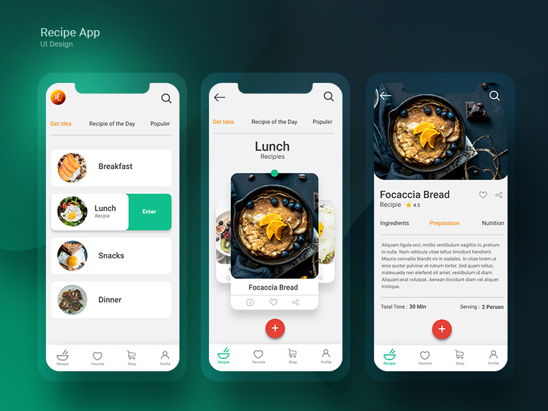 App Ideas Using React Native Technology -Food App Idea